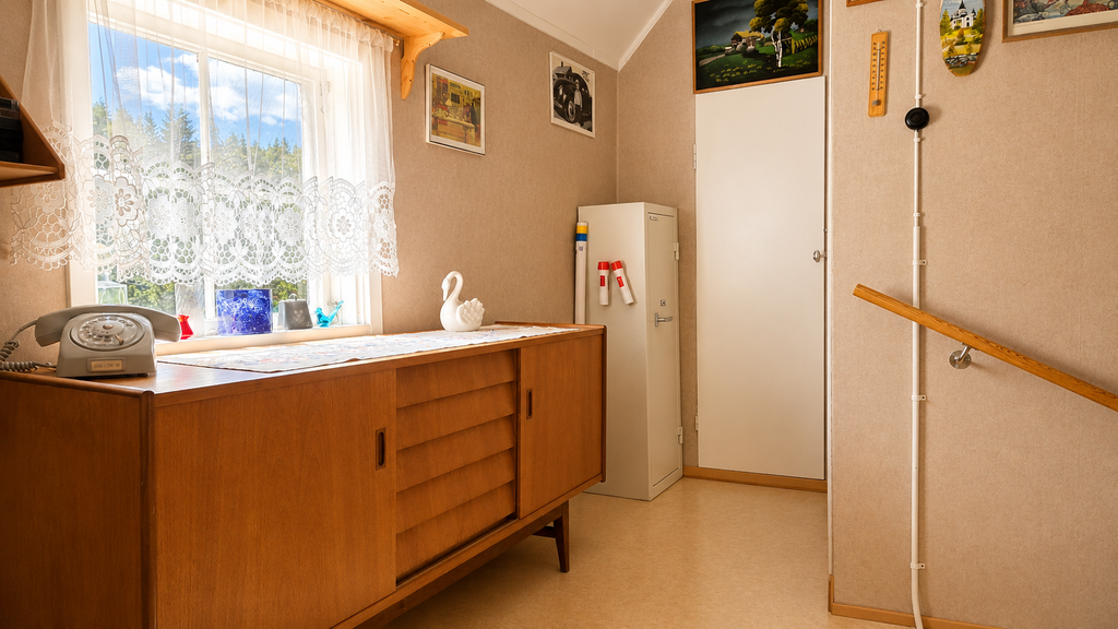 Hall på övervåning