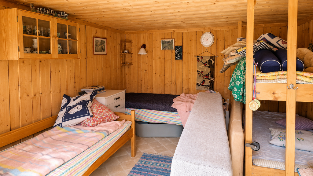 Gästrum i ladugård