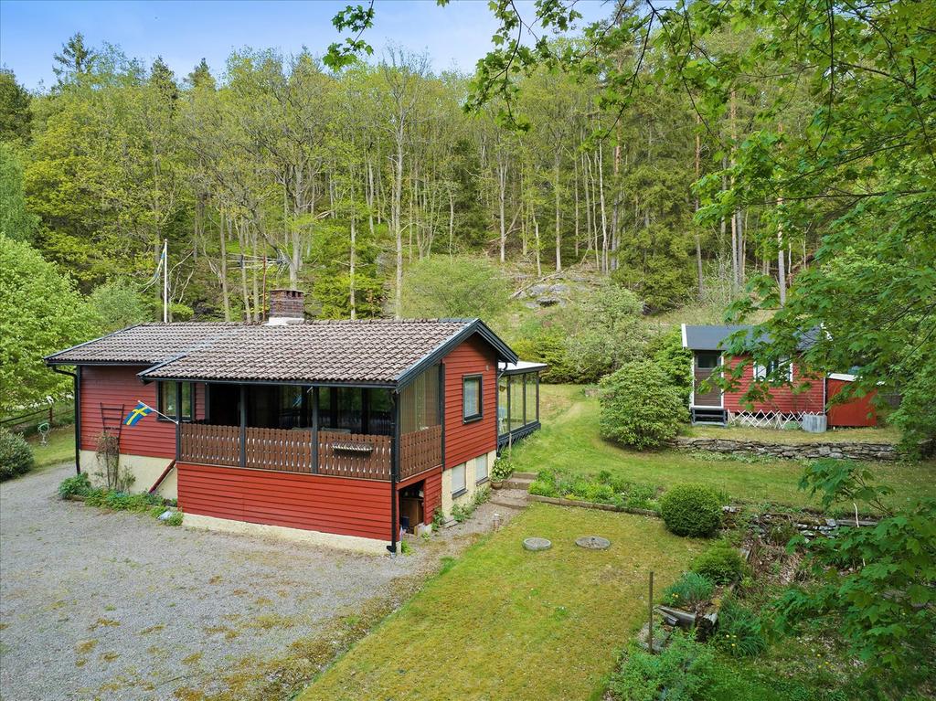 Tomt i olika etage