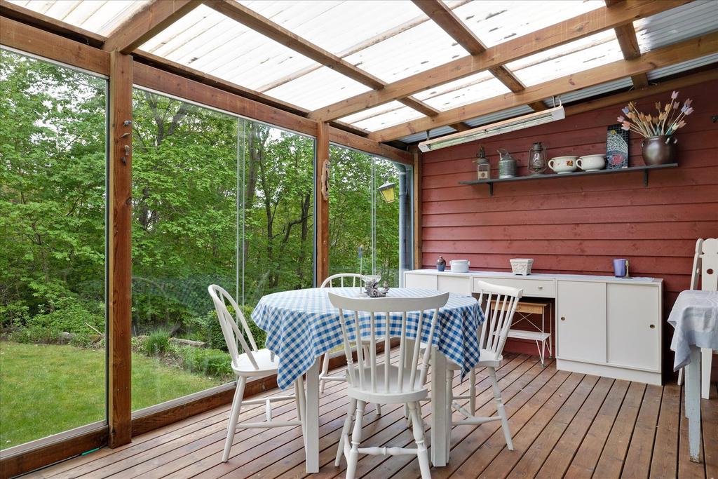 Gott om yta för ett större matbord