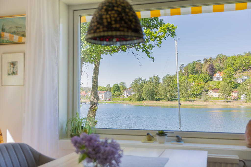 Utsikt från stora fönster