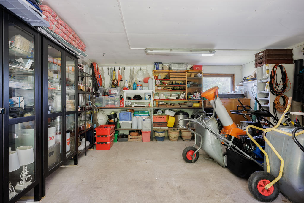 Förråd i garaget 