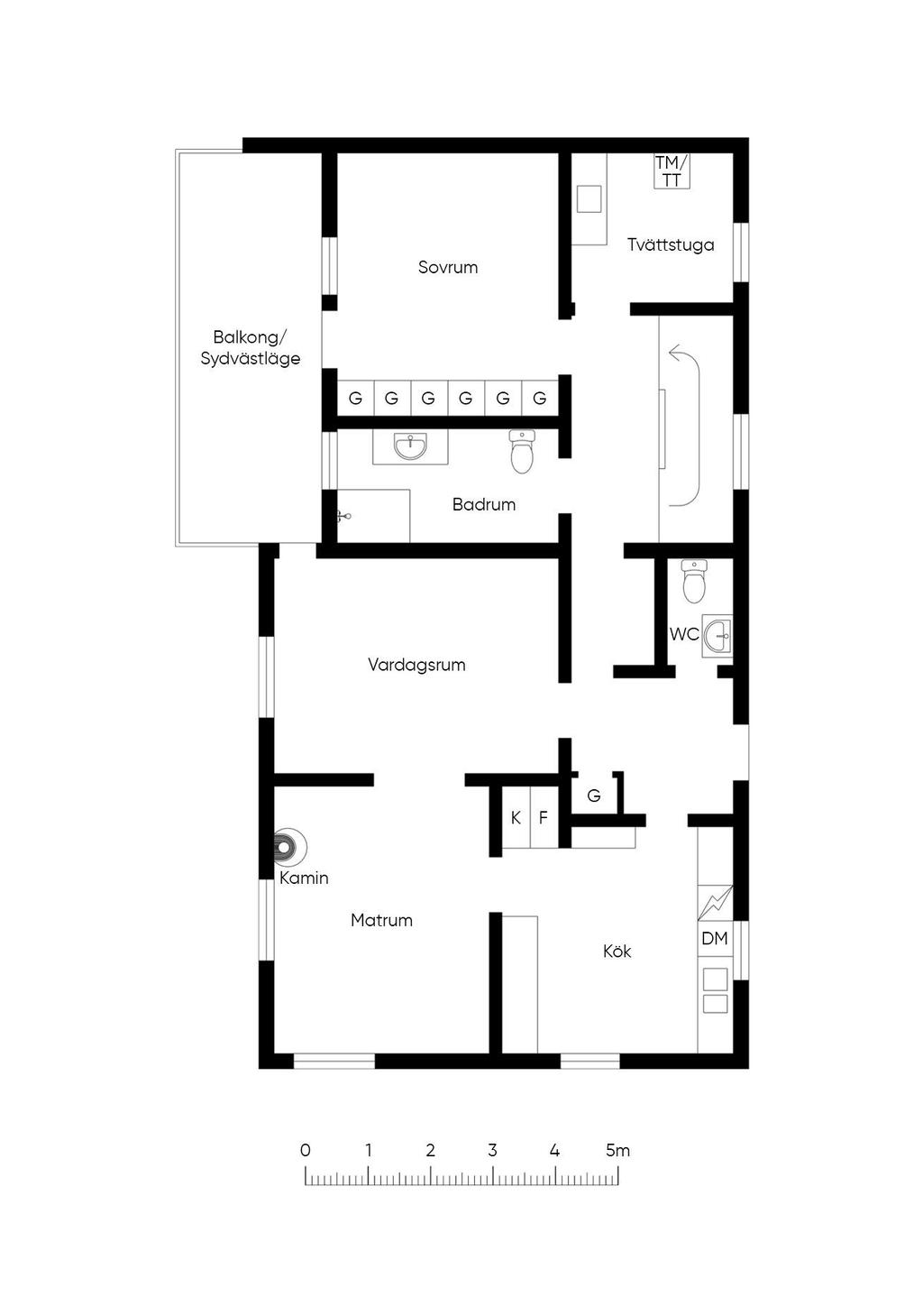 Planlösning entréplan