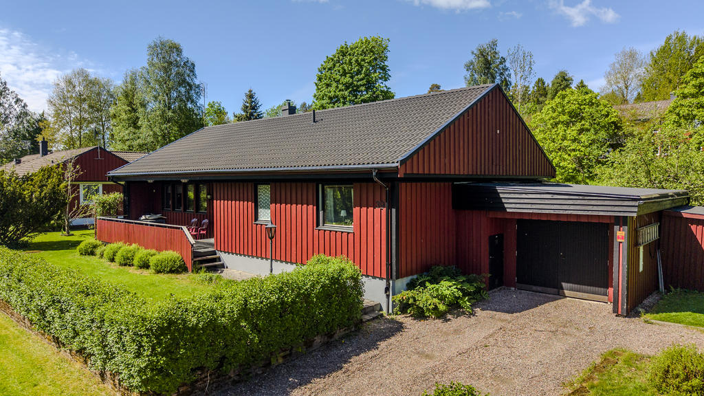 Garage finns