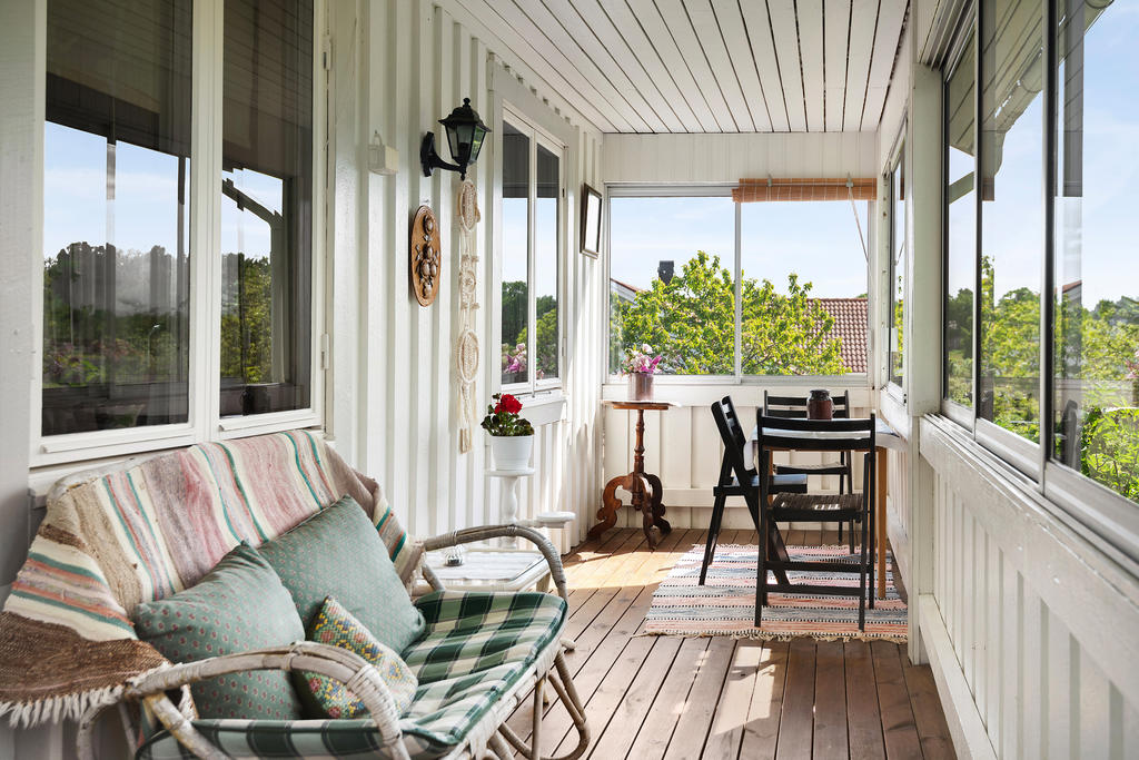 Veranda. Inglasad 