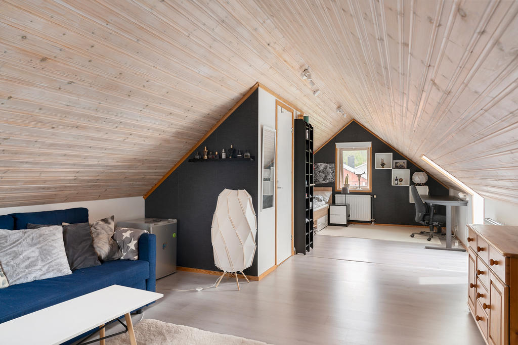 Loft ovanför garage 