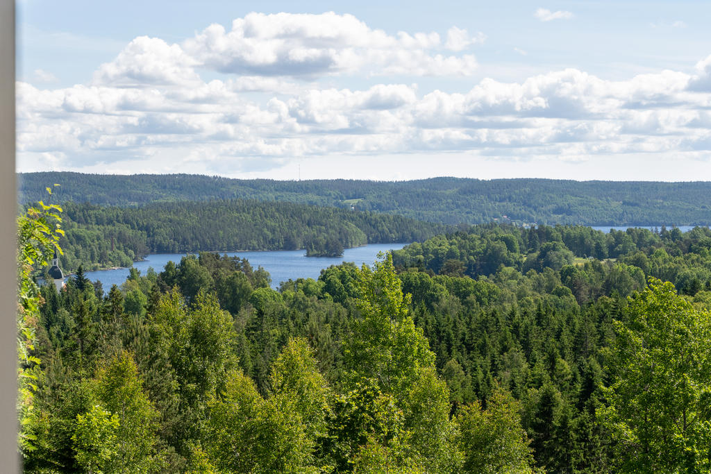 Utsikt över Stora Le från balkongen.