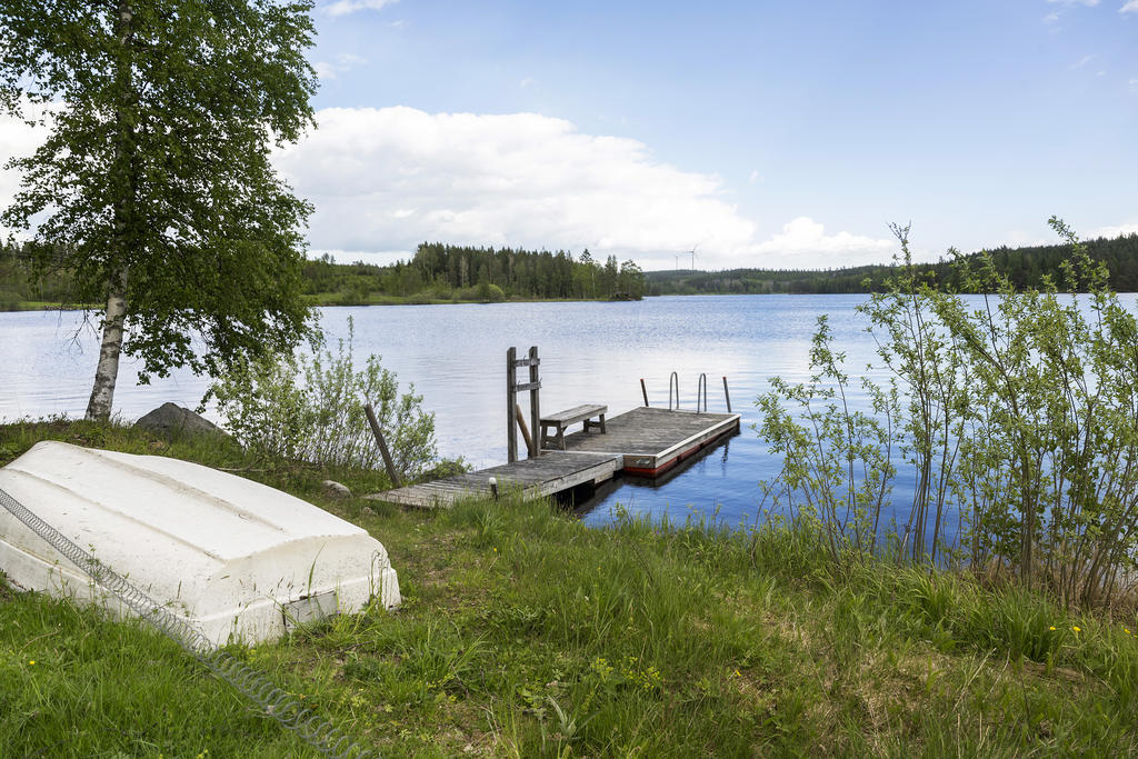 Brygga i området