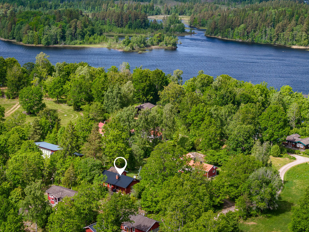 Vinterbonat fritidshus 2 min promenad från badplats