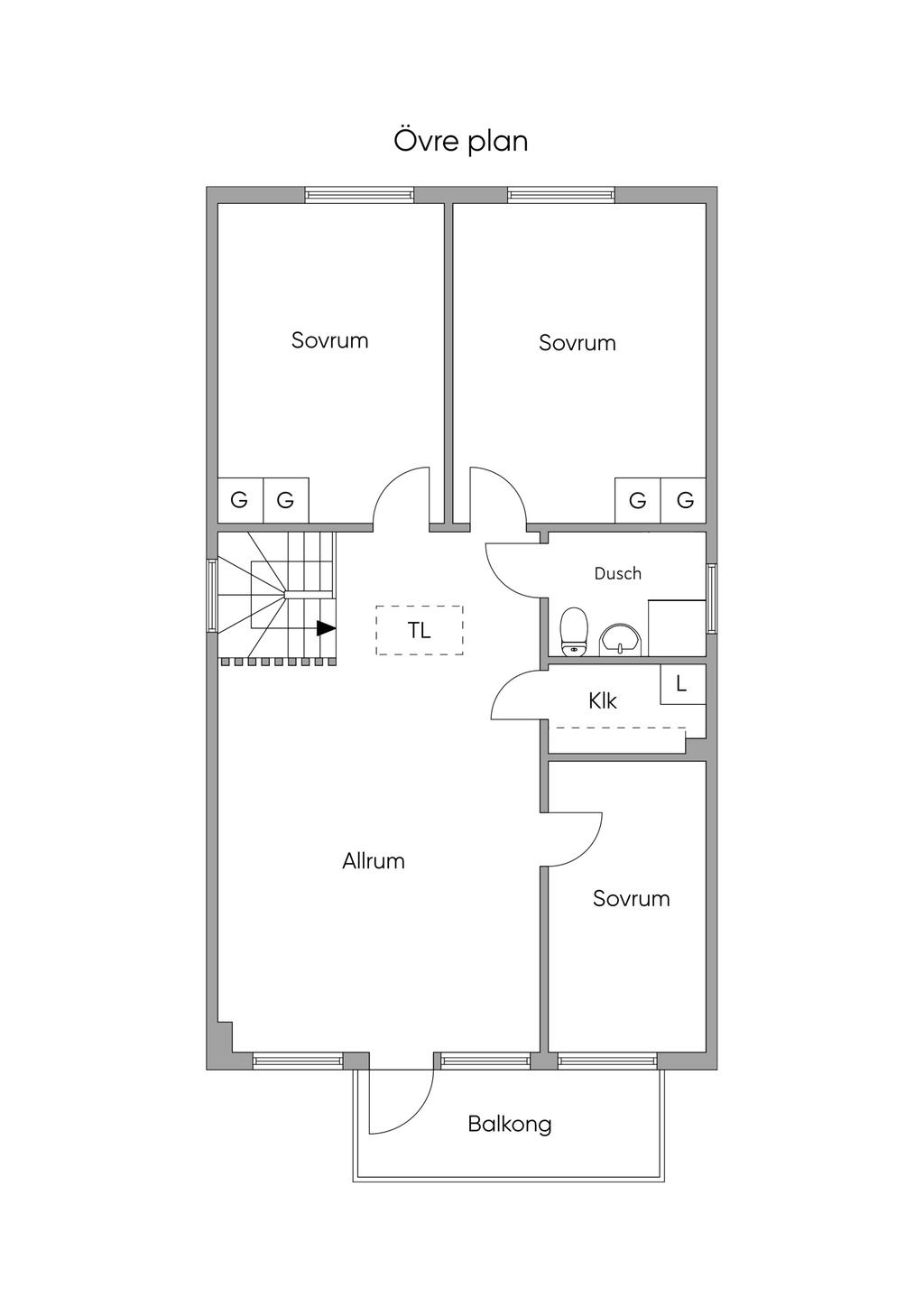 Övre plan