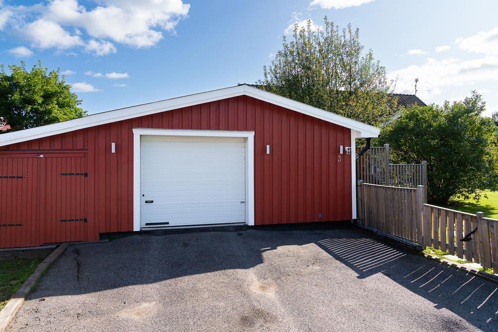 Rymligt garage