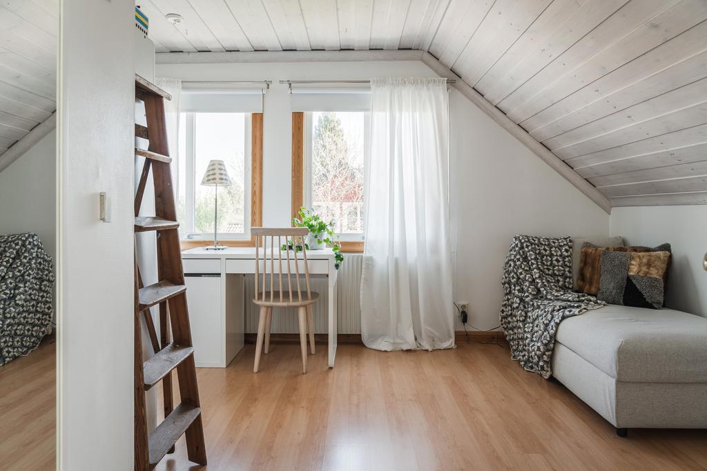 Sovrum på övre plan
