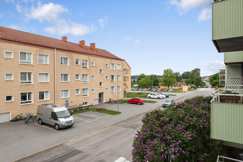 Utsikt från balkong mot norr