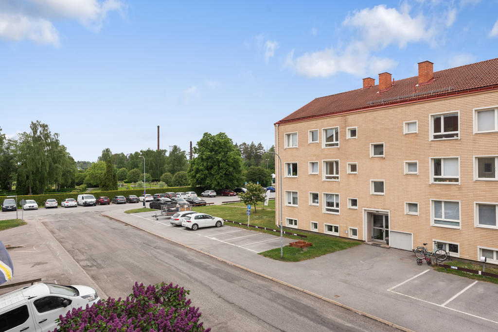 Utsikt från balkong mot söder