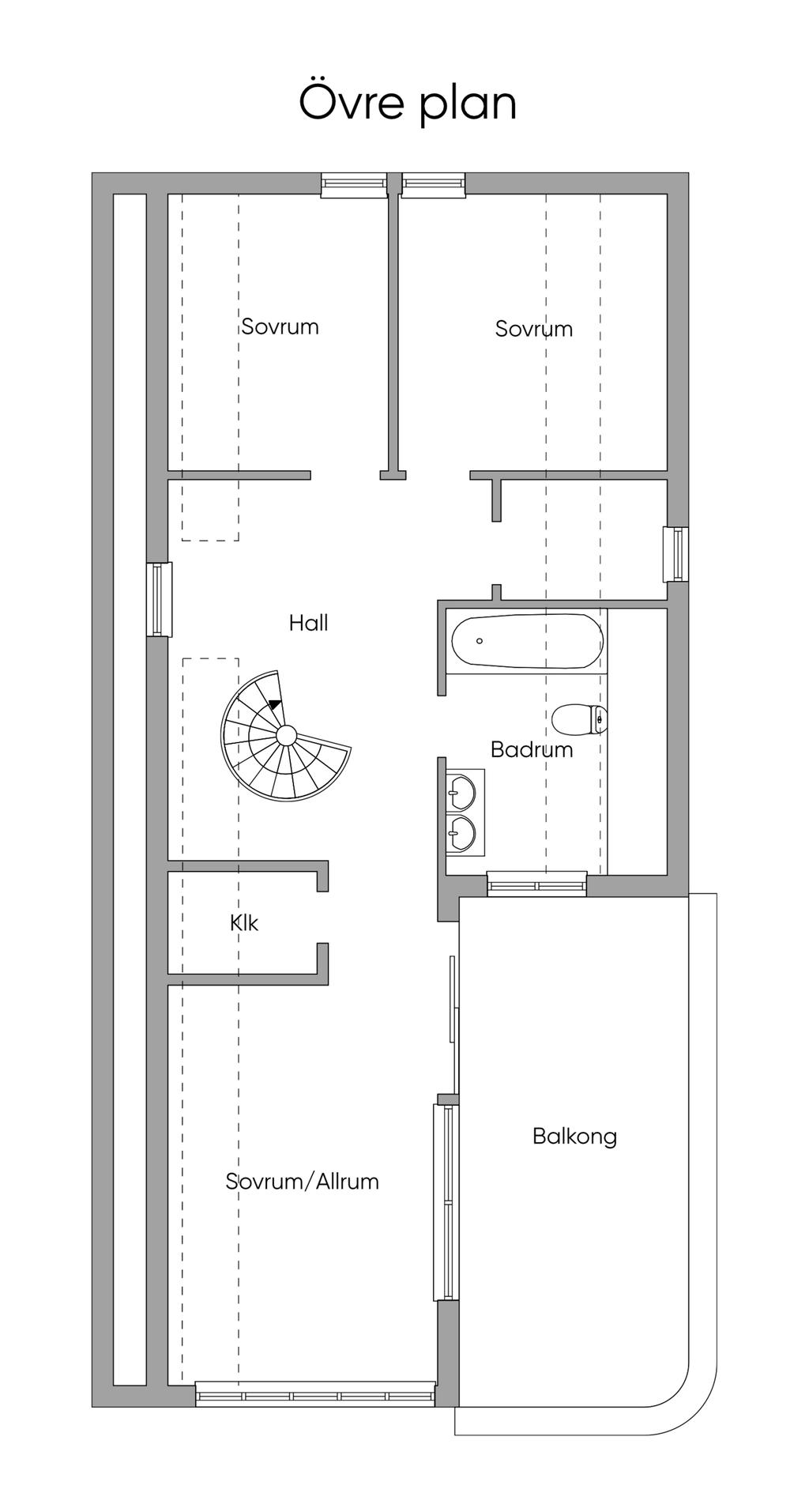 Övre plan