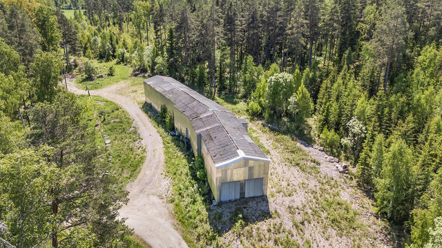 Drönarvy från norr