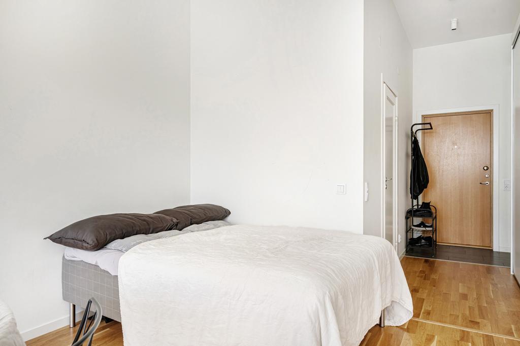 Plats för större säng 