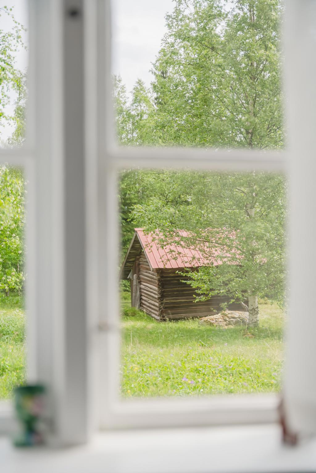 Från sovrumsfönstret