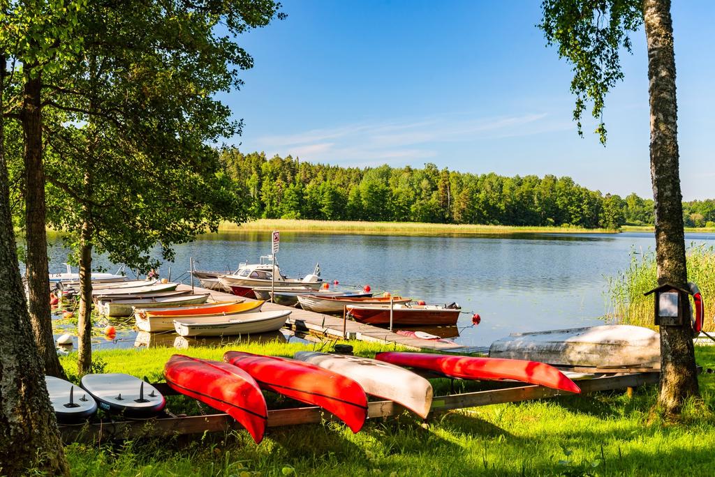 Båtplats i Lommaren.