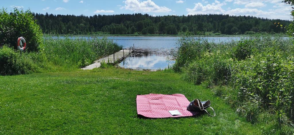 Närmaste badplatsen.