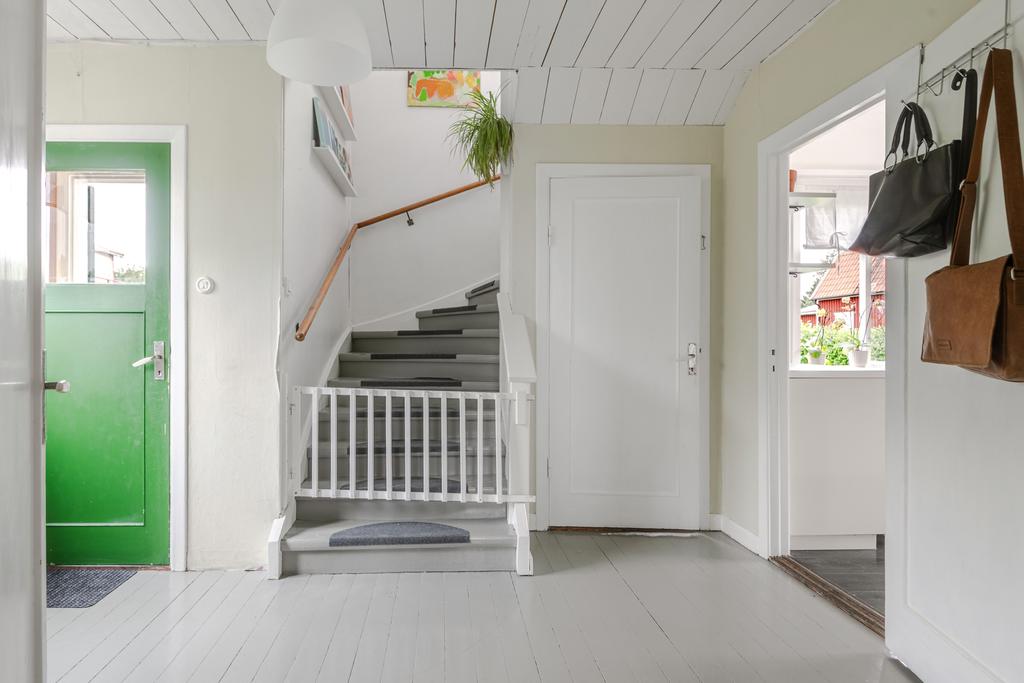Hallen är rymlig