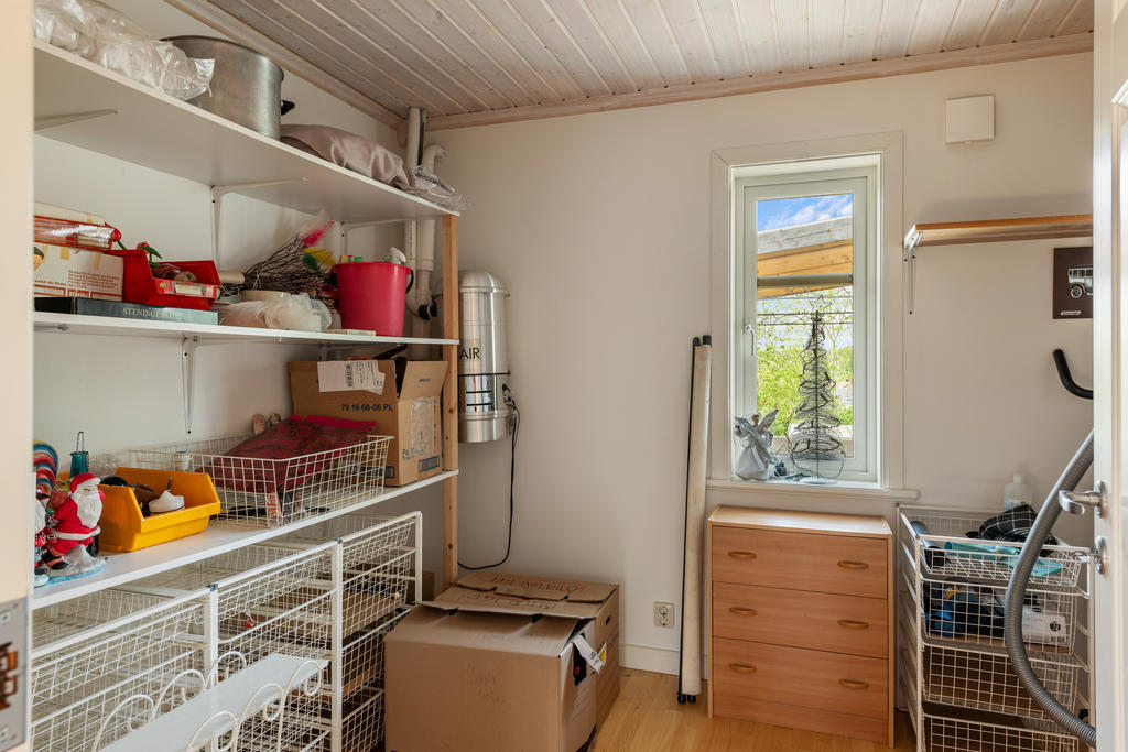 Förråd i anslutning till sovrum 2