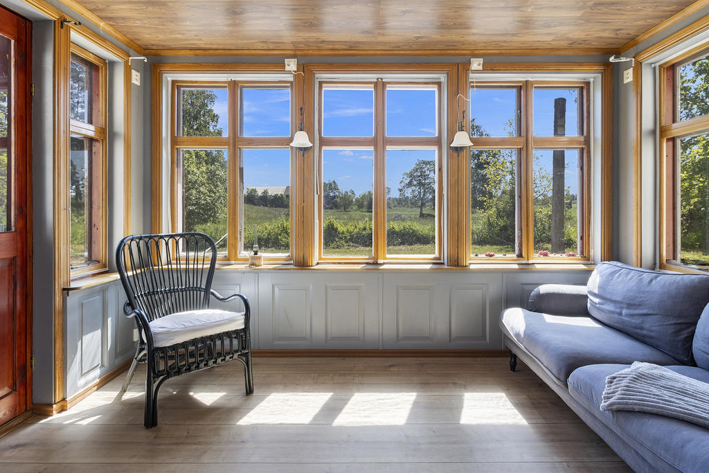 Härlig punschveranda