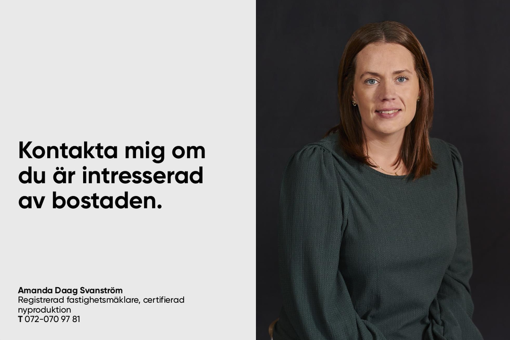 Mäklare Amanda Daag Svanström