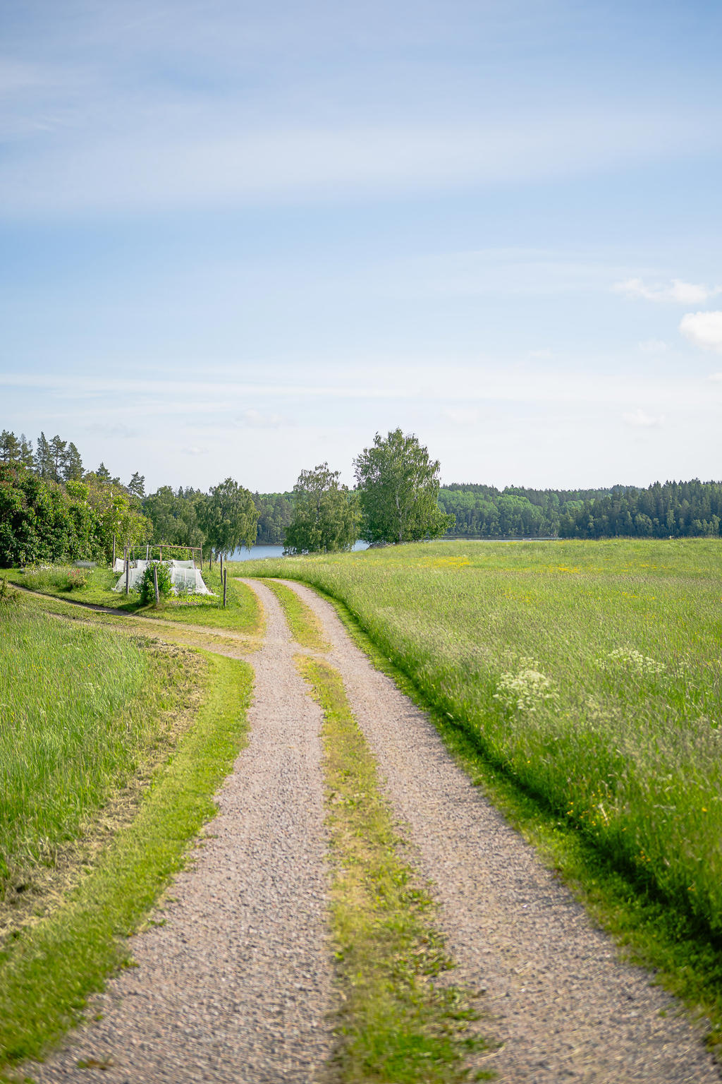 Jag tar vägen till stranden