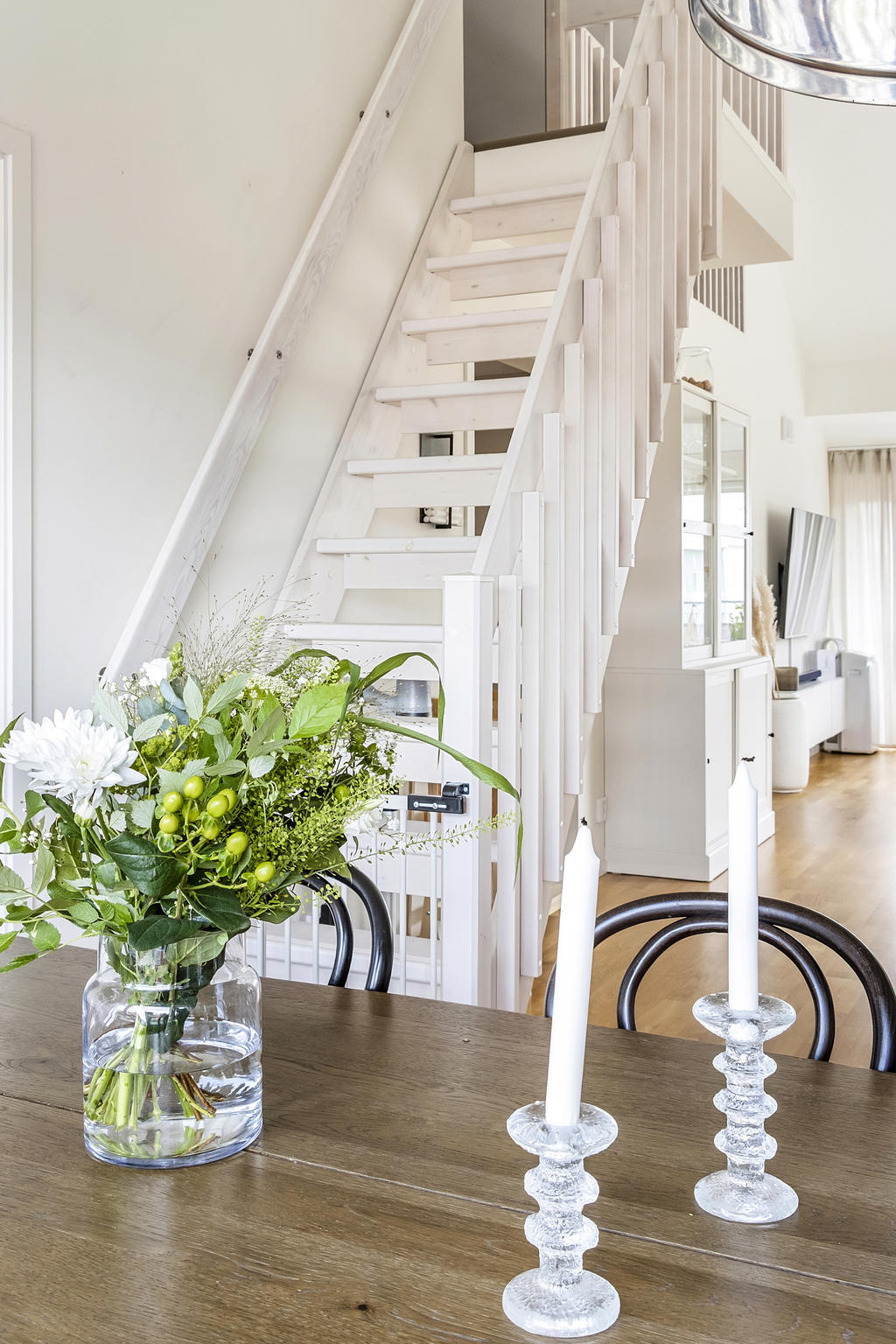 Trappa upp till loft