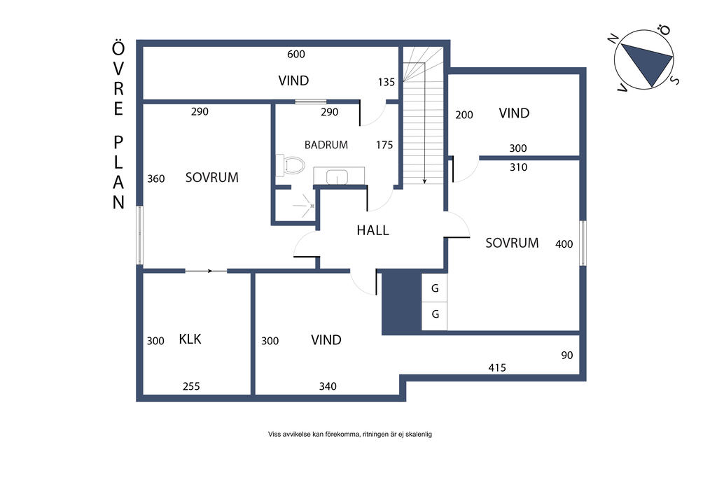 Övre plan
