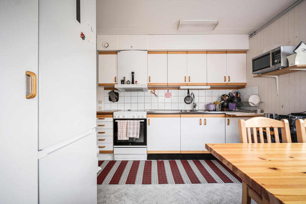 Kök med matplats