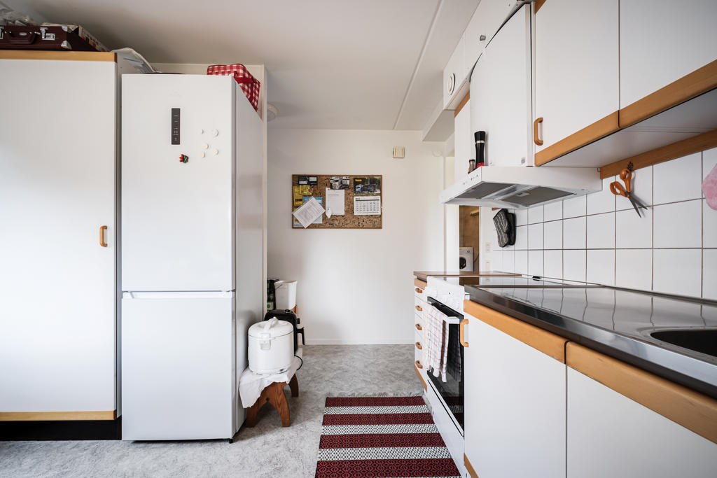 Kök mot hall