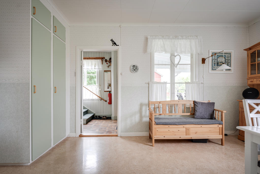 Kök mot hall