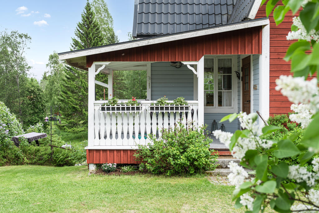 Härlig entréveranda
