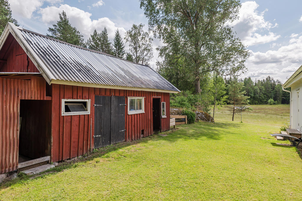 Äldre oisolerat uthus