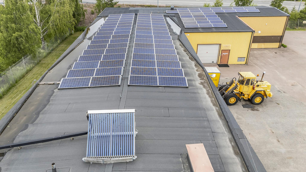 Solcellsanläggning