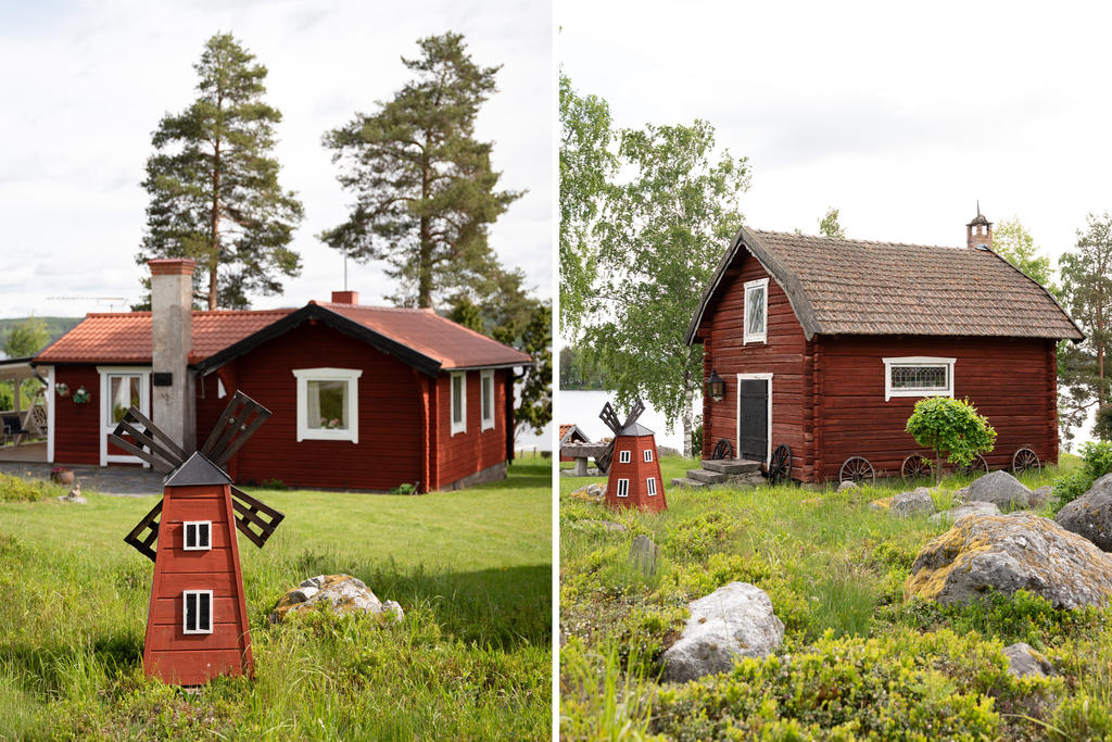 Stugan och timmerstugan