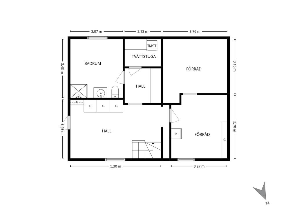 Källarplan