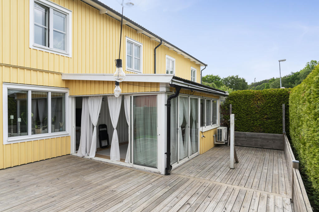 2 plans parhus med isolerat uterum 