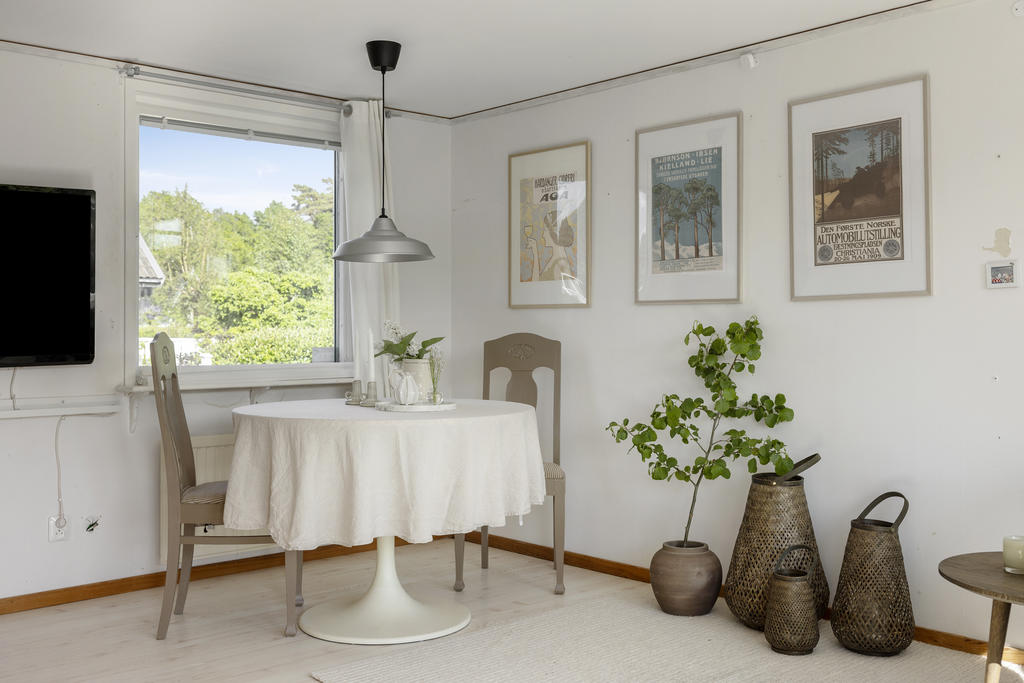 Plats för matbord