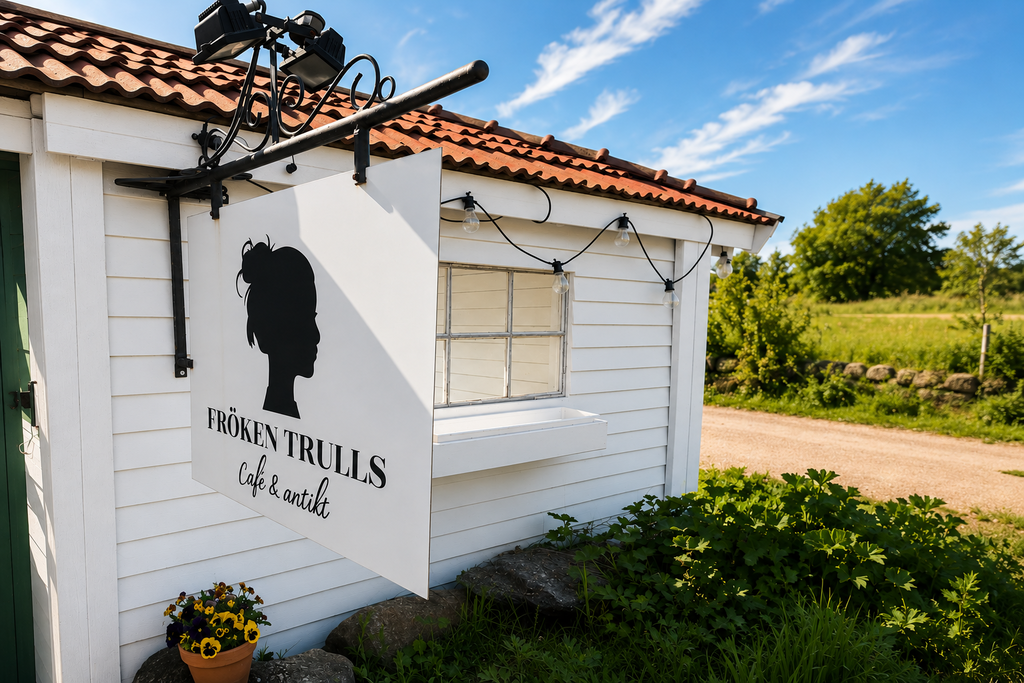 Gångavstånd till restaurang Fröken Truls och Orust Handelsträdgård