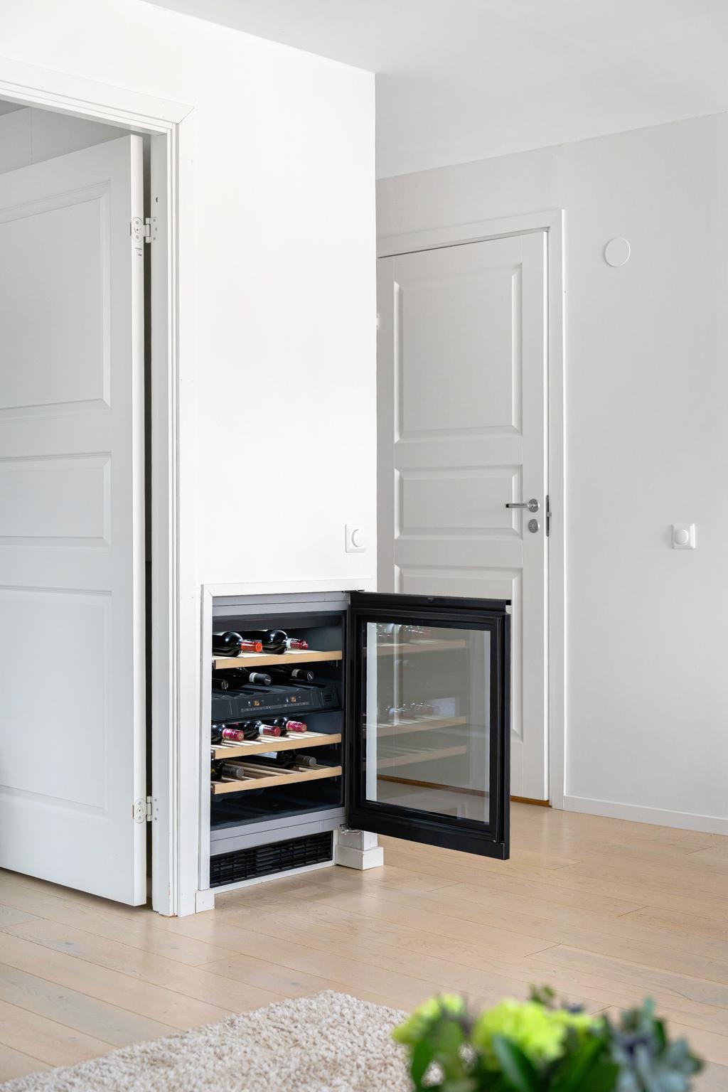 Inbyggd vinkyl från Miele