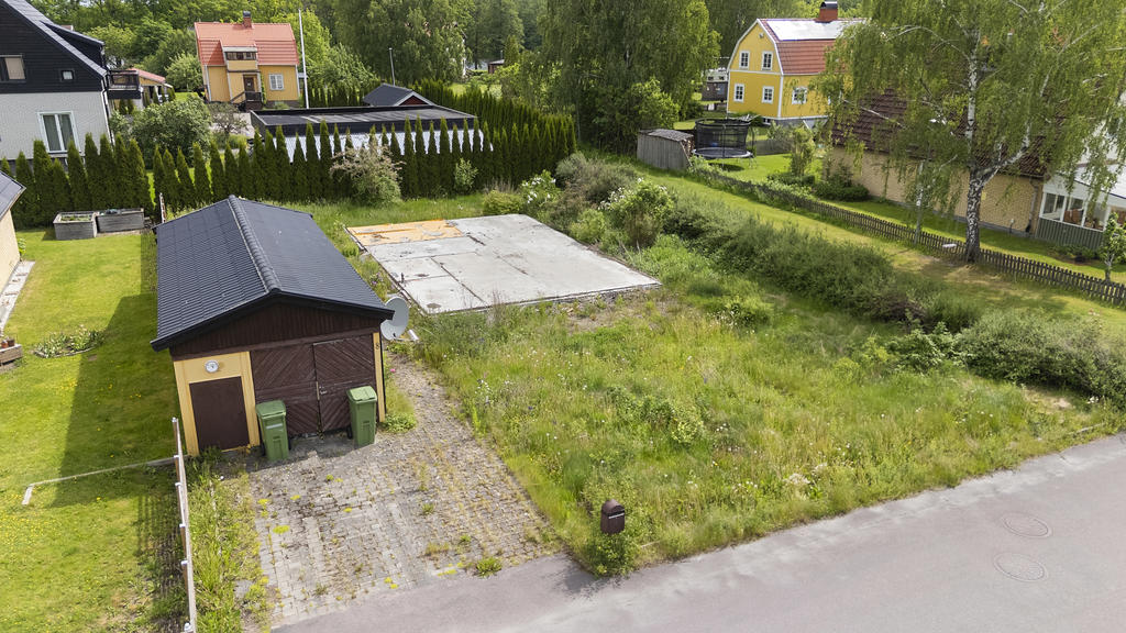 Garage på plats
