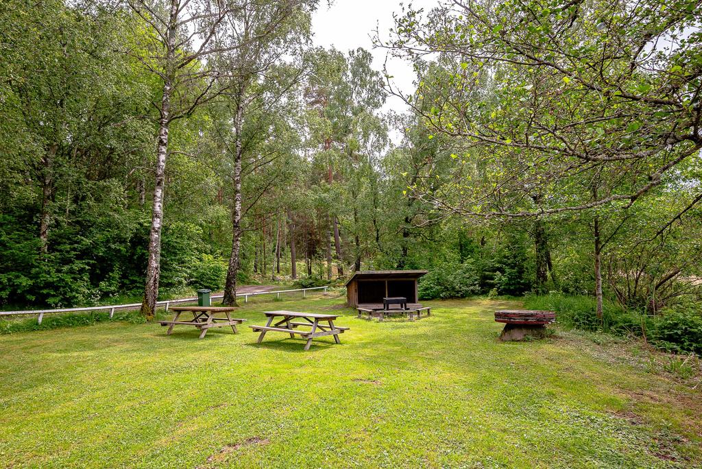 Trevlig miljö vid badet