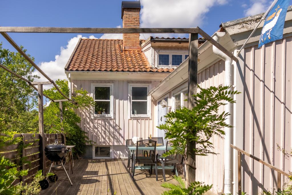 Altan vid bostadshus