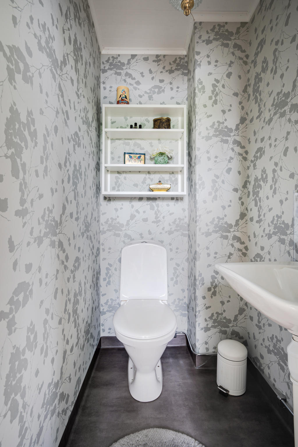 Wc med platsmatta 