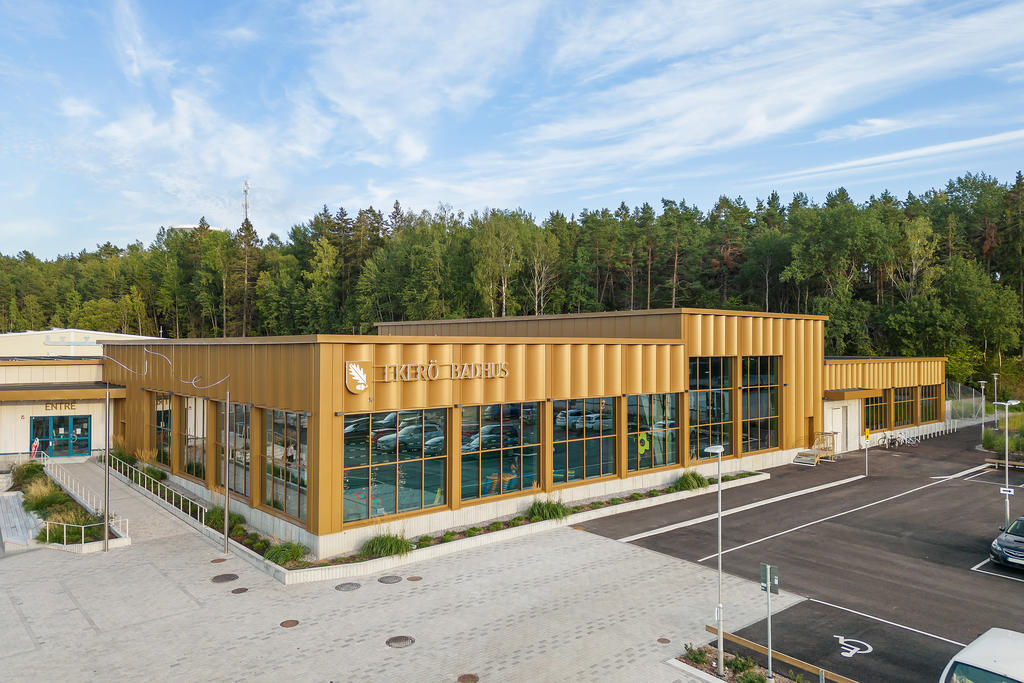Ekerö badhus vid Träkvistavallen