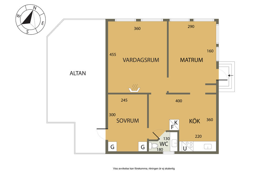 Planlösning huvudbyggnad
