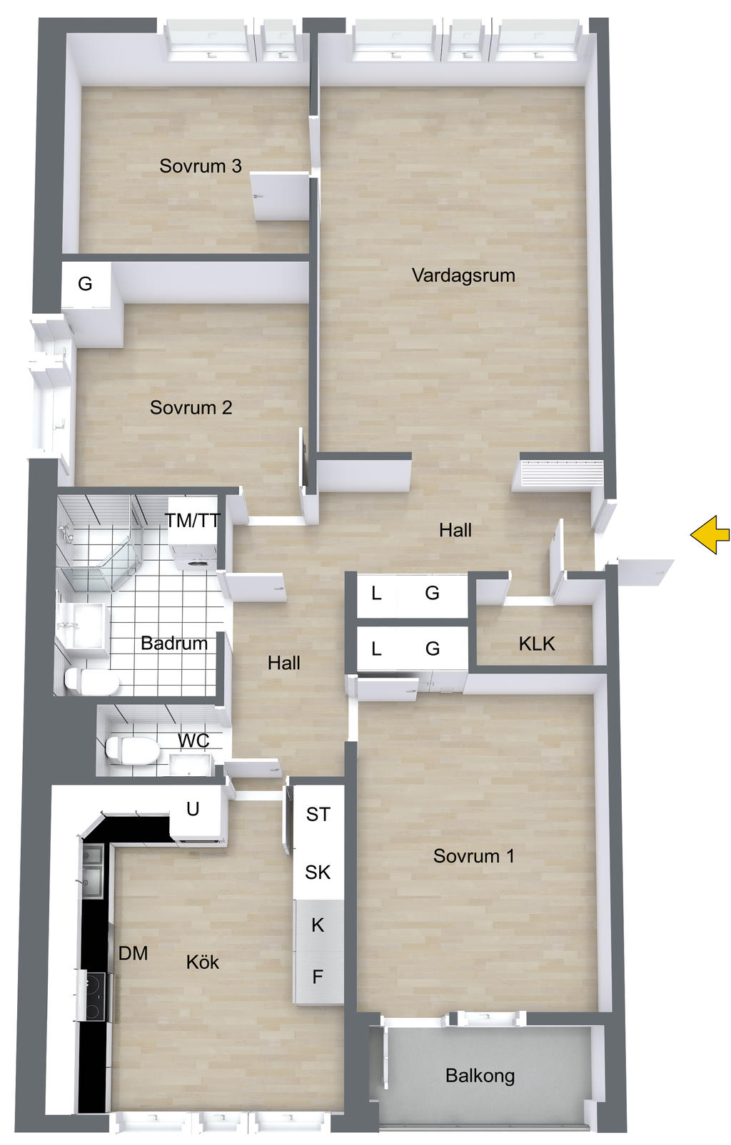 Planlösning